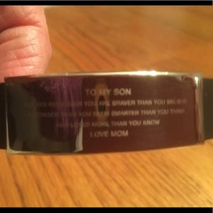 COPY - Son bracelet, has a beautiful loving message